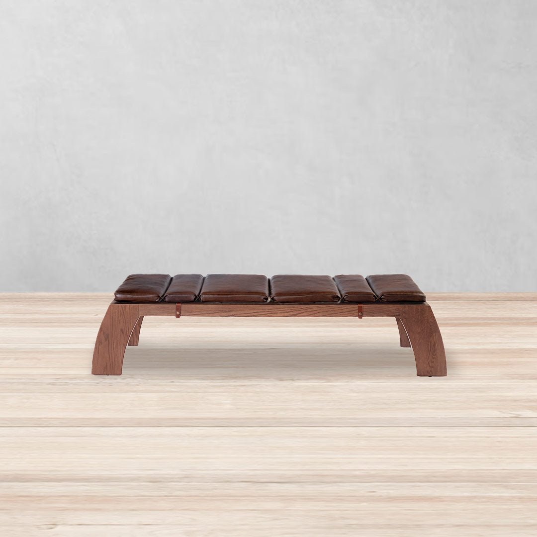 Banco Mesa Comedor - Banca Zalli Piel | CREATA Muebles