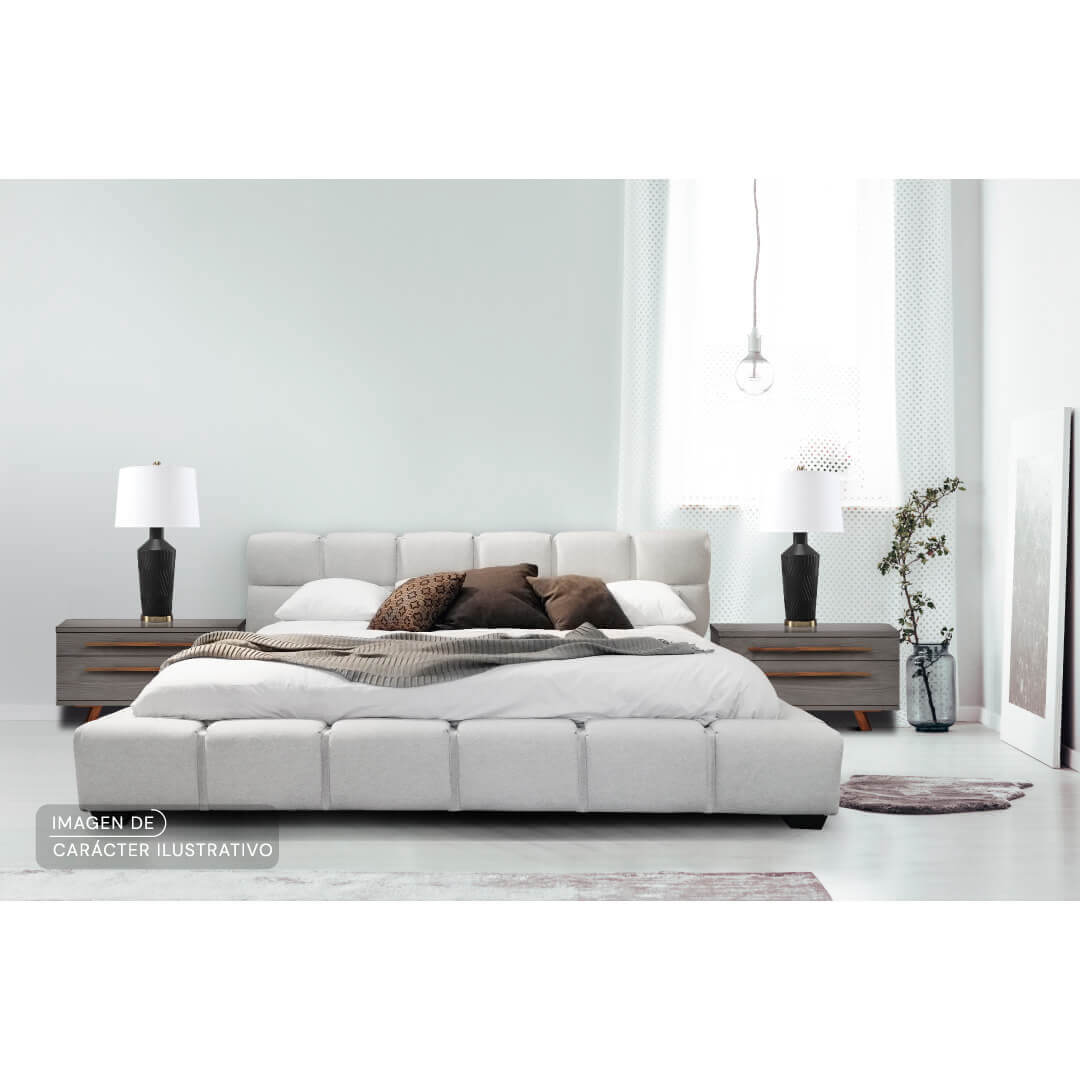 Base para Cama King Size Precio - Recámara Pisa Monument Mica | CREATA Muebles