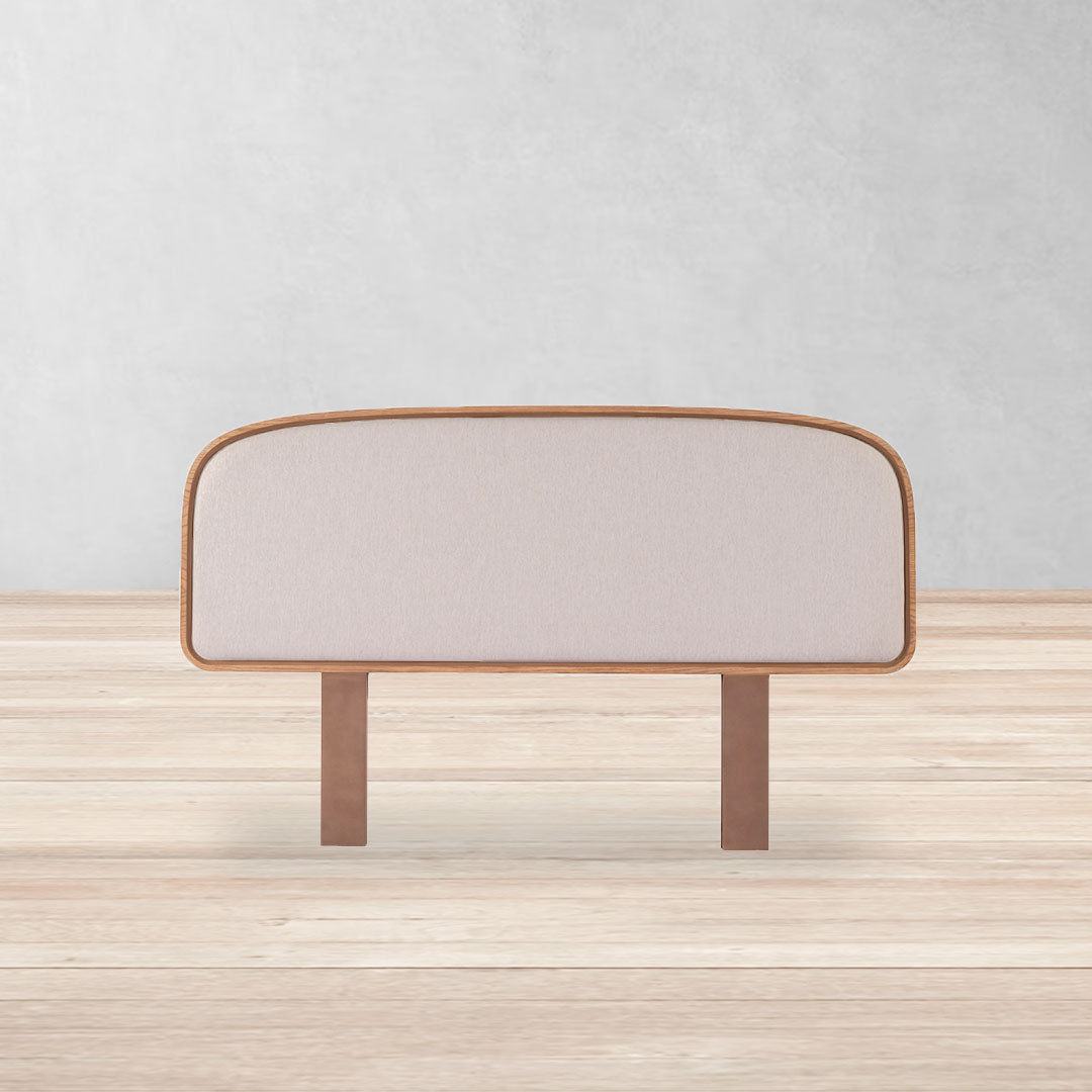 Cabecera Queen Size Atenas Tacuba con fondo | CREATA Muebles