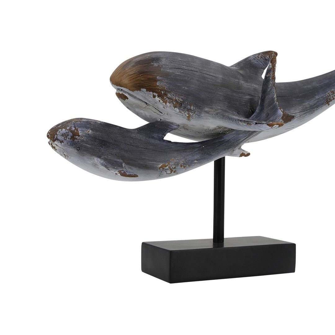 Esculturas Decorativas - Figura Ballenas Yedi - Detalle | CREATA Muebles