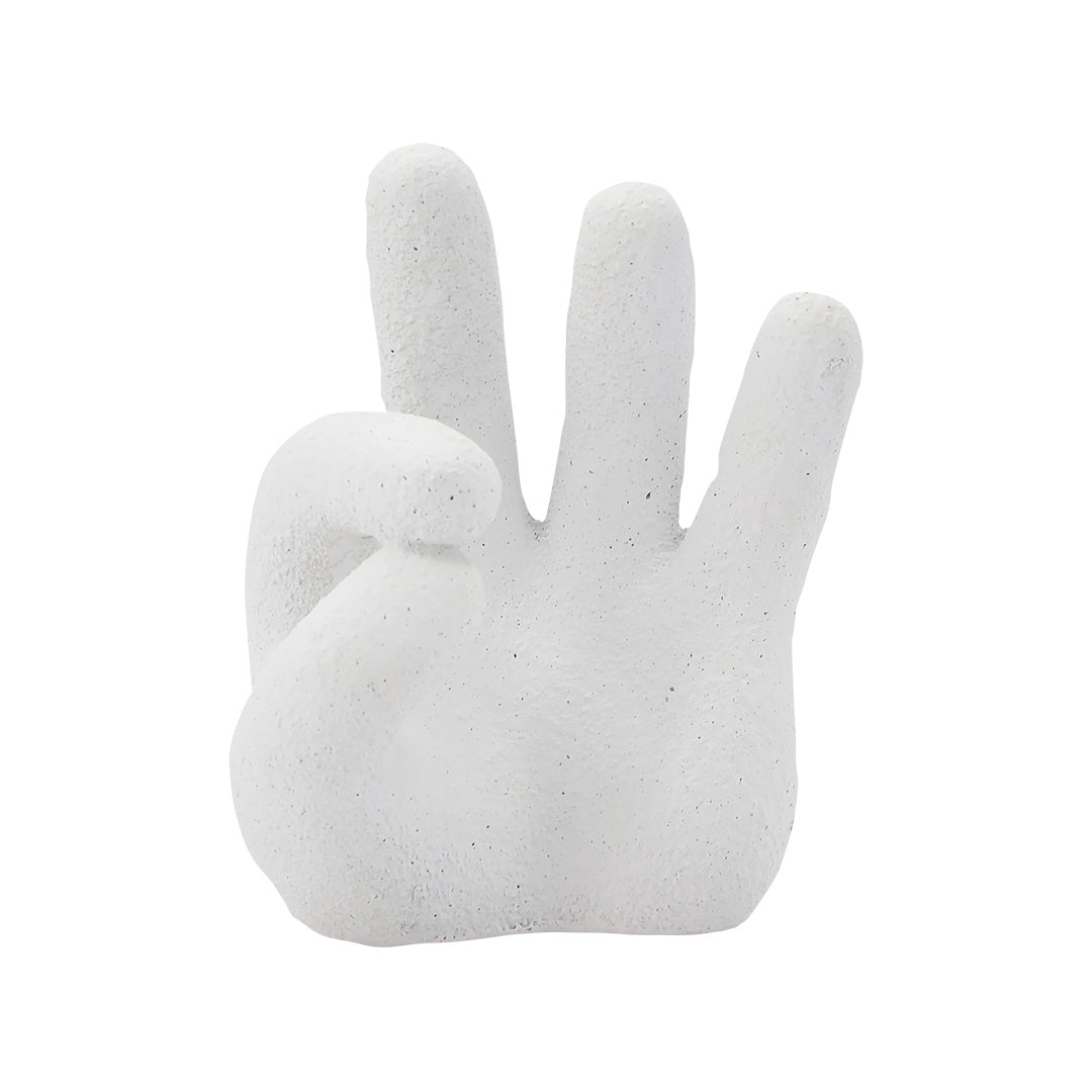 Esculturas Decorativas - Mano OK Blanca | CREATA Muebles