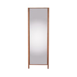 Espejos de Madera - Espejo marco valo - Frente fondo blanco | CREATA Muebles