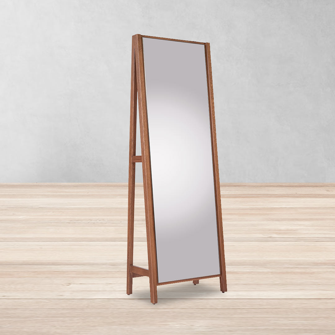 Espejos de Madera - Espejo marco valo - con fondo | CREATA Muebles