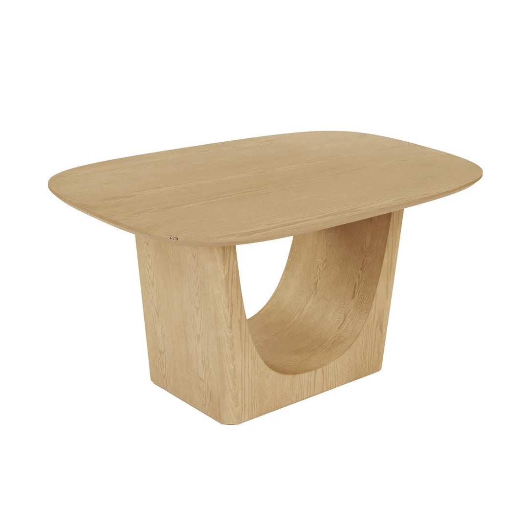 Mesas de madera para comedor - Mesa Atenas Encino Tacuba | CREATA Muebles