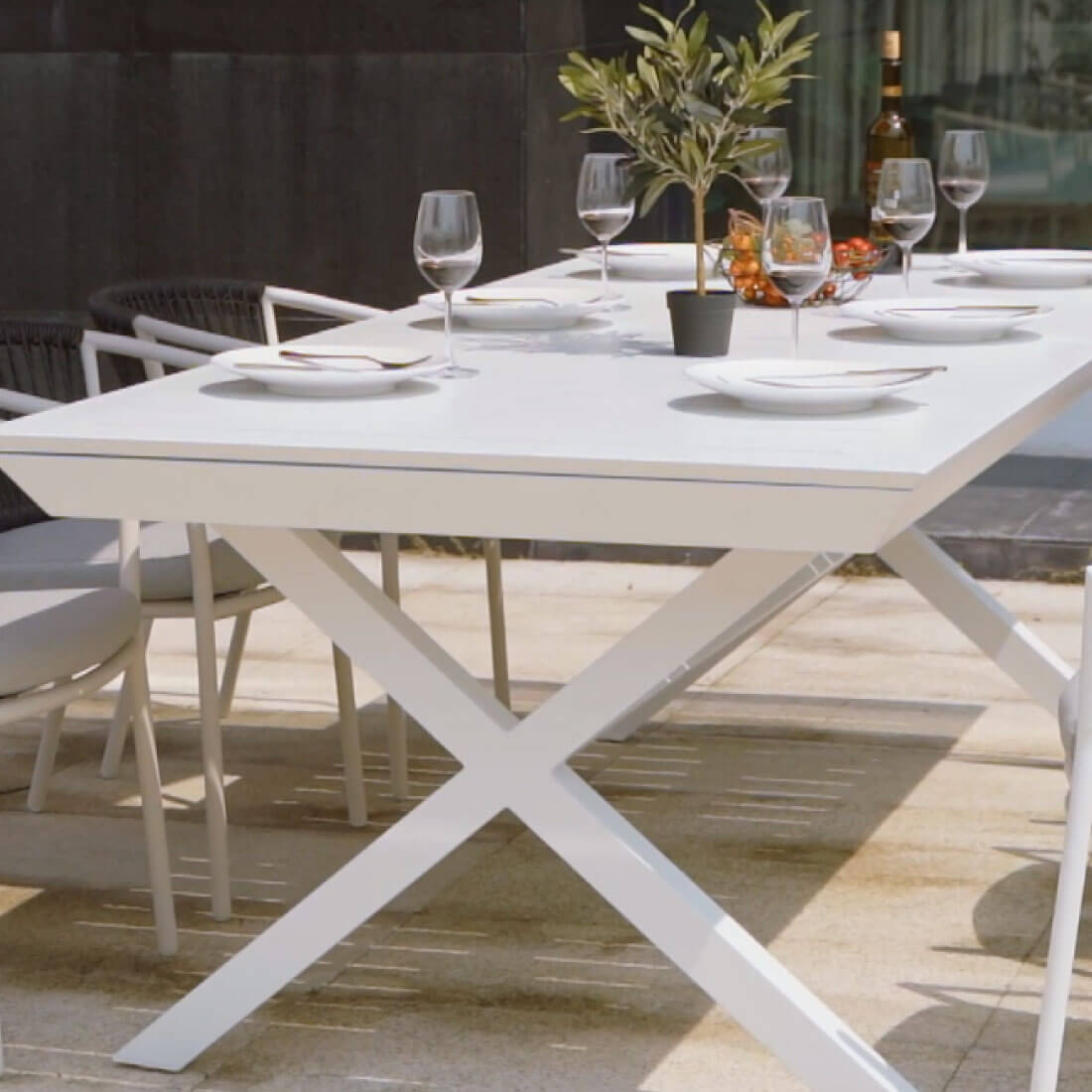 Mesas para exterior - comedores exterior | CREATA Muebles