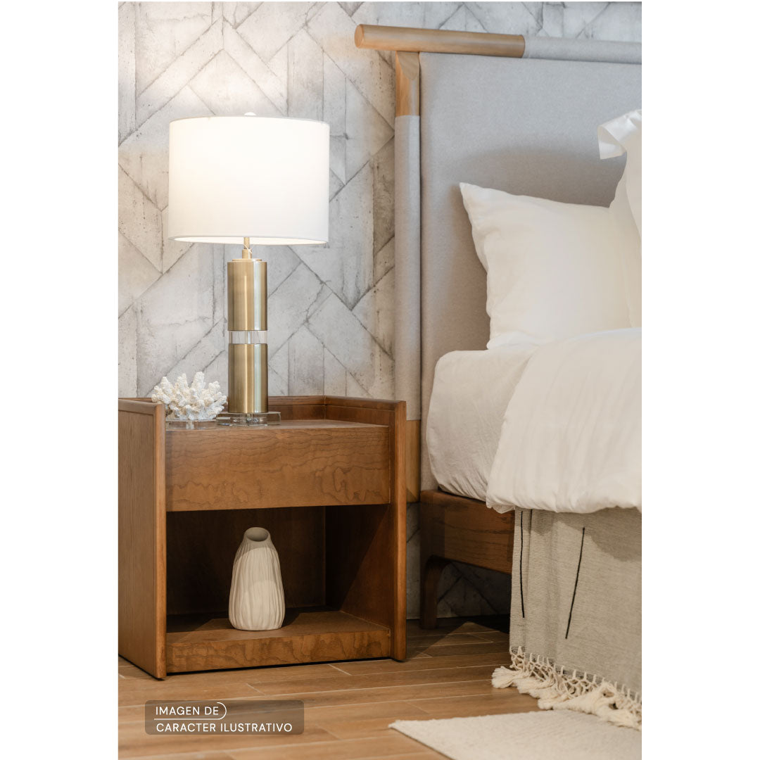 Muebles buro - Buró Valencia Encino Laca Bellota | CREATA Muebles