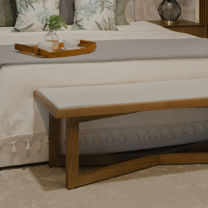 Pie de cama dormitorio | CREATA Muebles