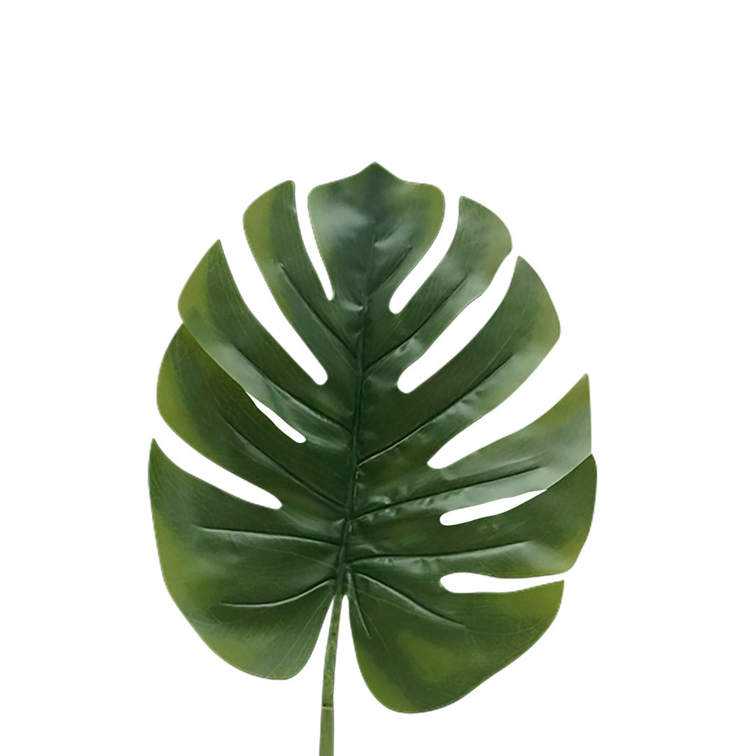 Planta Artificial Larga - Hoja Decorativa Monstera Close Up| CREATA Muebles