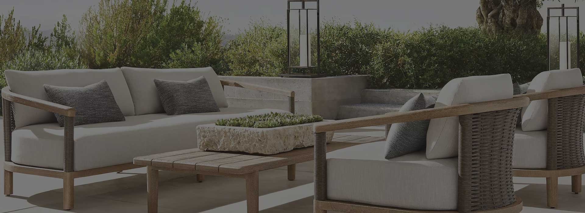 Salas exteriores - Set Mirage -  Muebles para exterior | CREATA Muebles