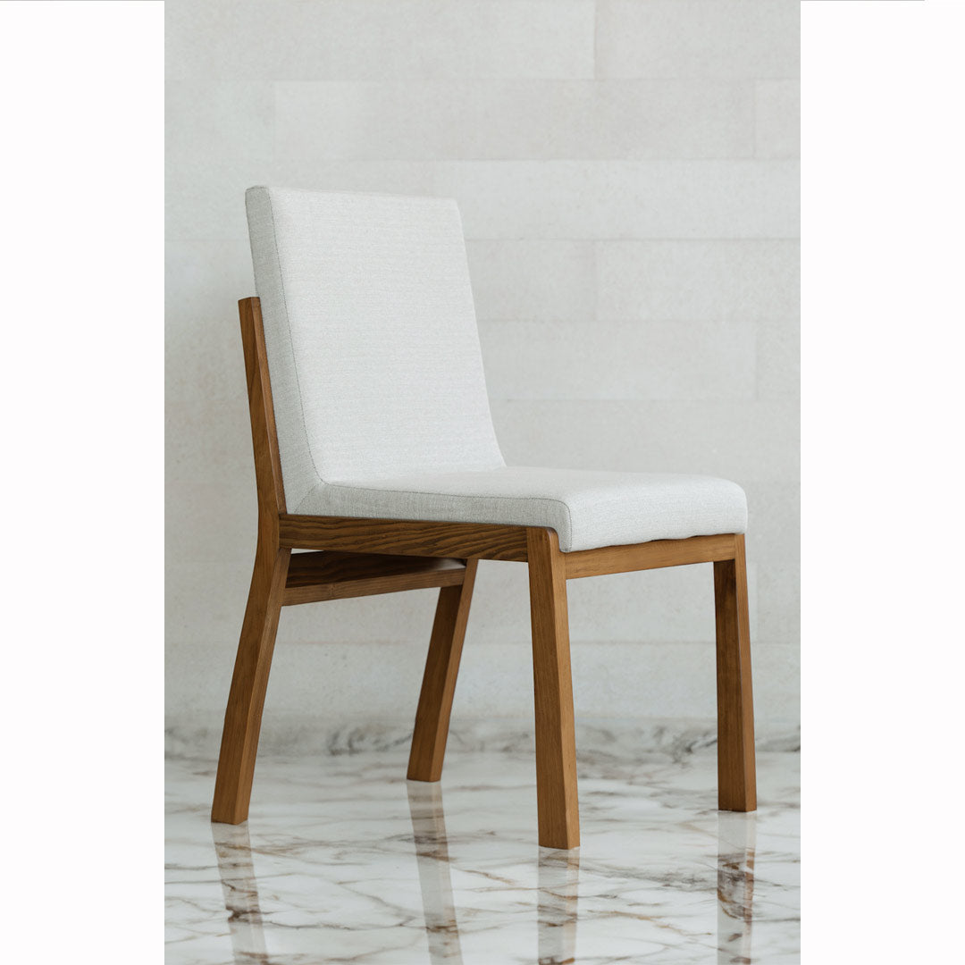 Sillas para comedor precio - Silla Doha Pino Bellota Outrigger Cream | CREATA Muebles