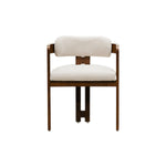 Sillas para Comedor - Silla Dalila Vivacity Ivory Frente | CREATA Muebles