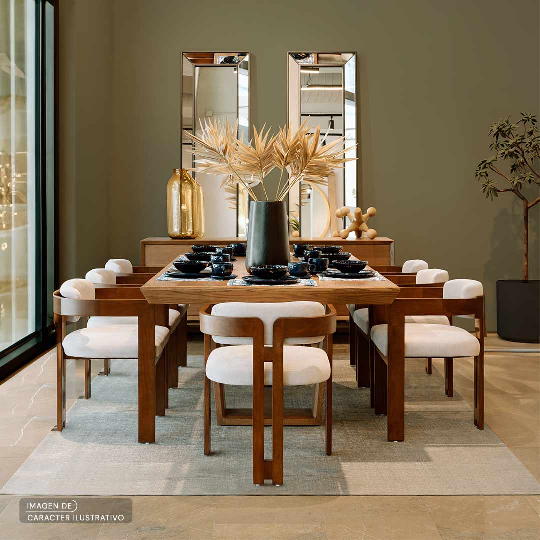 Sillas para Comedor - Silla Dalila Vivacity Ivory - Set Ilustrativo | CREATA Muebles