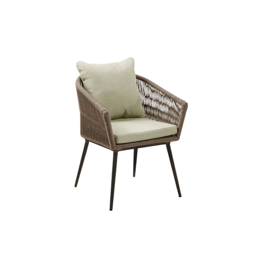 Sillas para exterior cómodas - Silla Lulin Coffee foto principal | CREATA Muebles