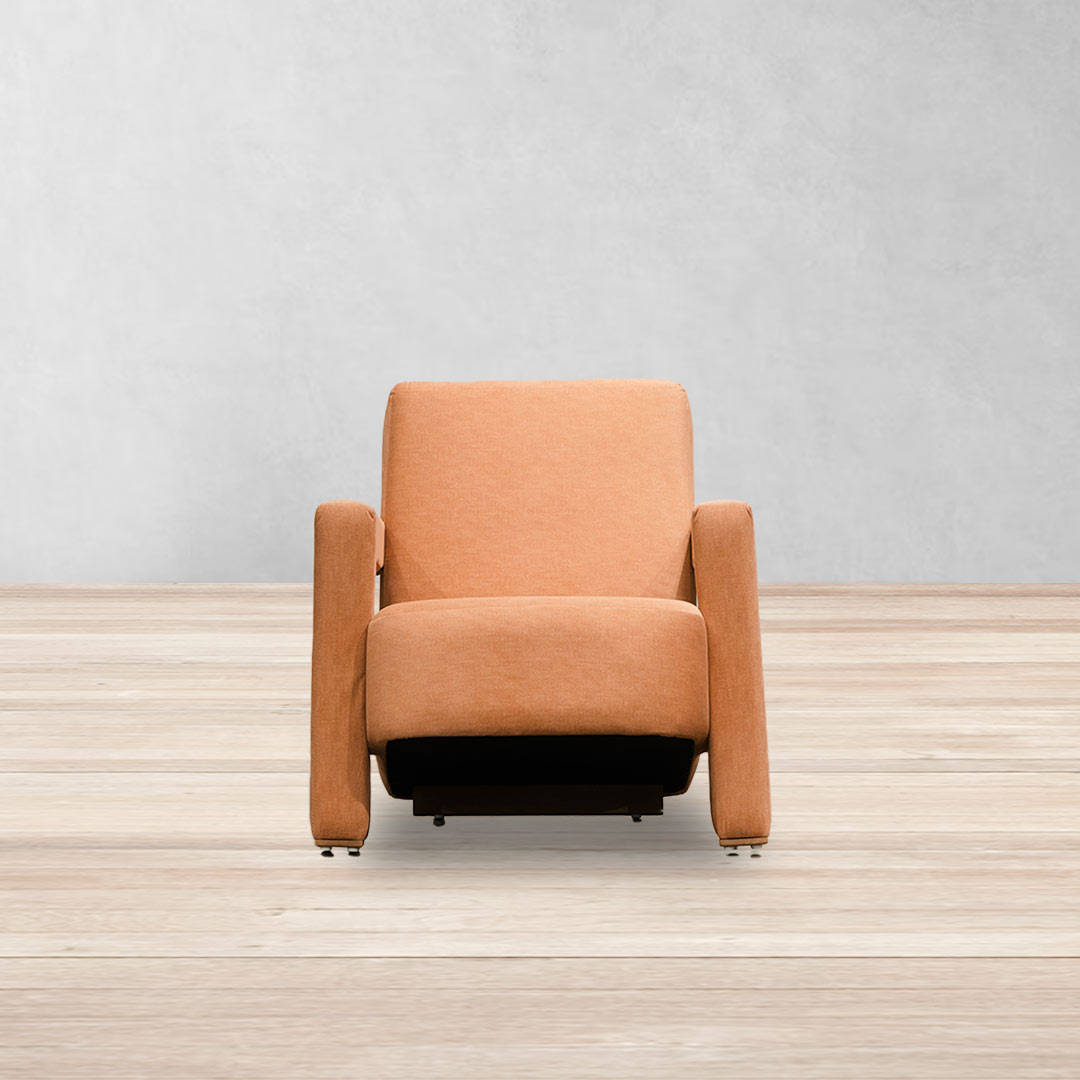 Sillón Individual - Sillón Tessa Velvet Italia Salmón - Portada | CREATA Muebles
