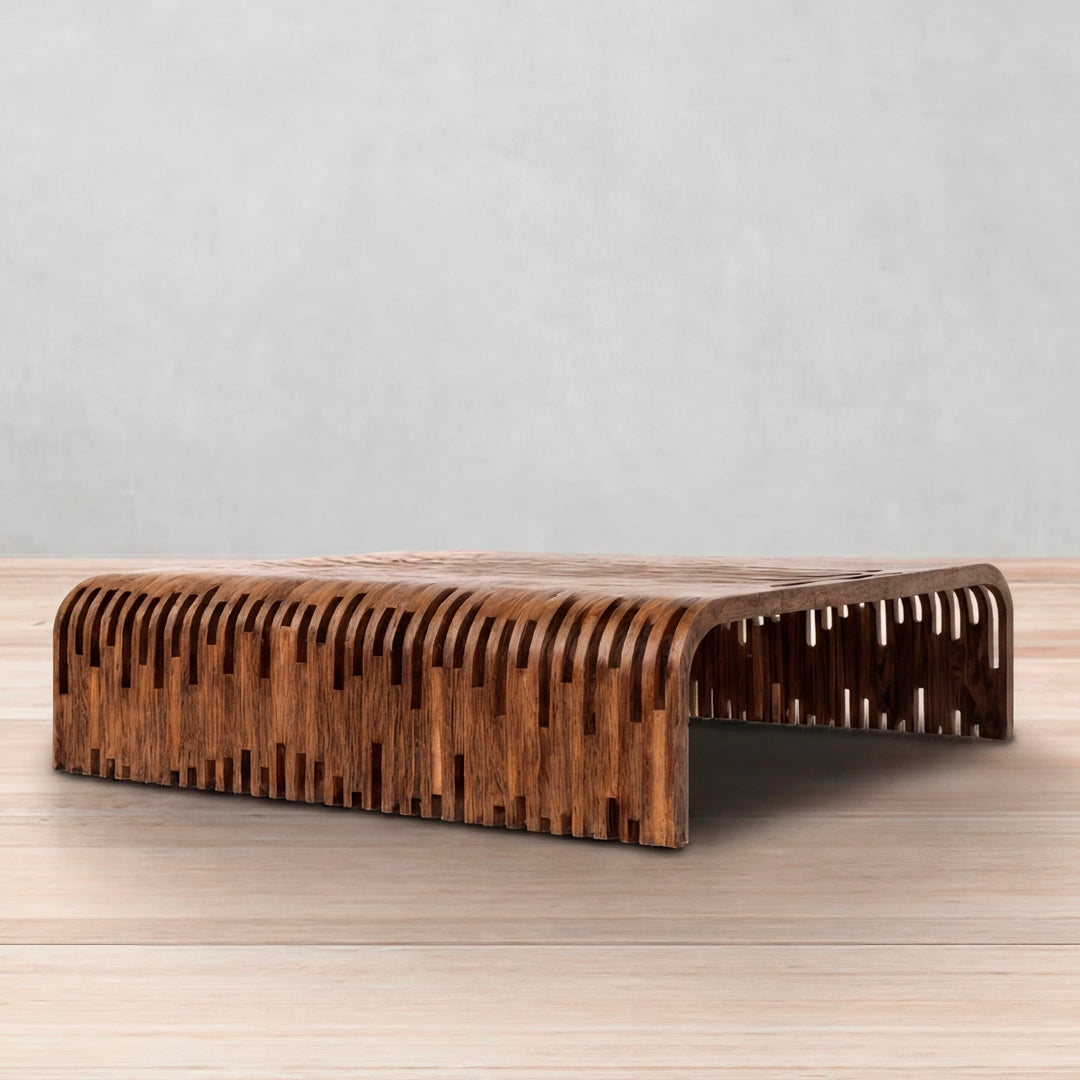 Back Mesa de centro Menia de parota | CREATA MUEBLES