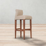 Back Banco Piegalo Blend Natural con patas de Teca | CREATA MUEBLES