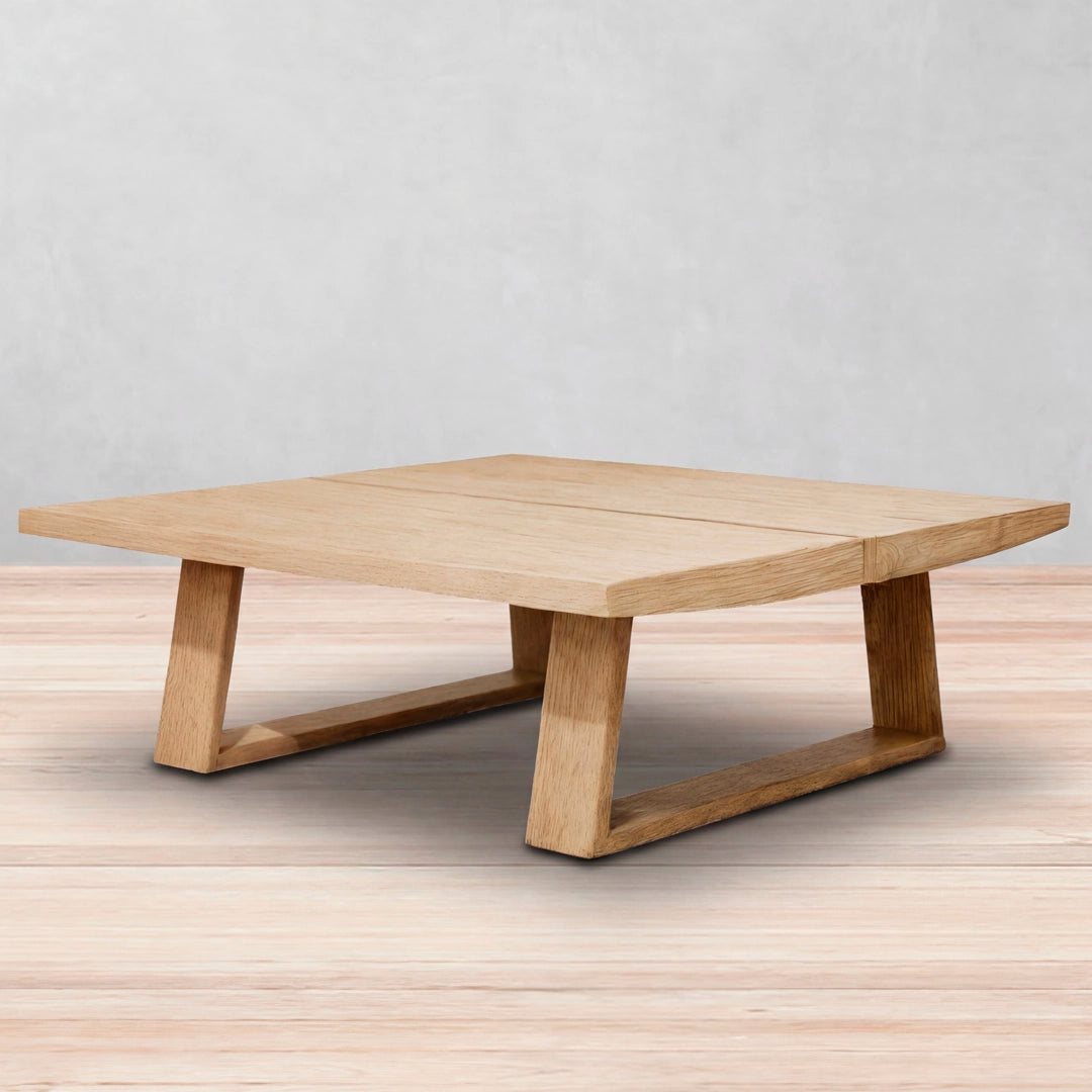 Back  Mesa de centro cuadrada Kelso en madera encino tacuba | CREATA MUEBLES