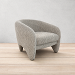 Back Sillón individual Clarisse en color Grayge | CREATA MUEBLES