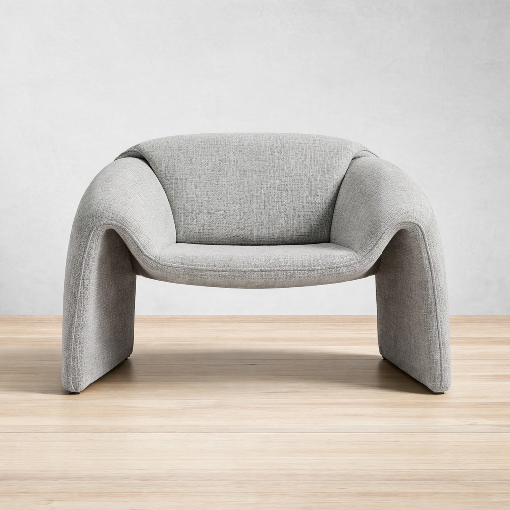 Back Sillón individual Novo en color Grayge | CREATA MUEBLES