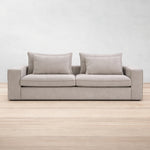 Back Sofá Tessa dos brazos Altman Cotton vivo champañe | CREATA MUEBLES