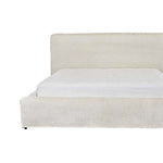 Base de Cama con Cabecera Queen Size - California Natalie Ivory - Detalle| CREATA Muebles 