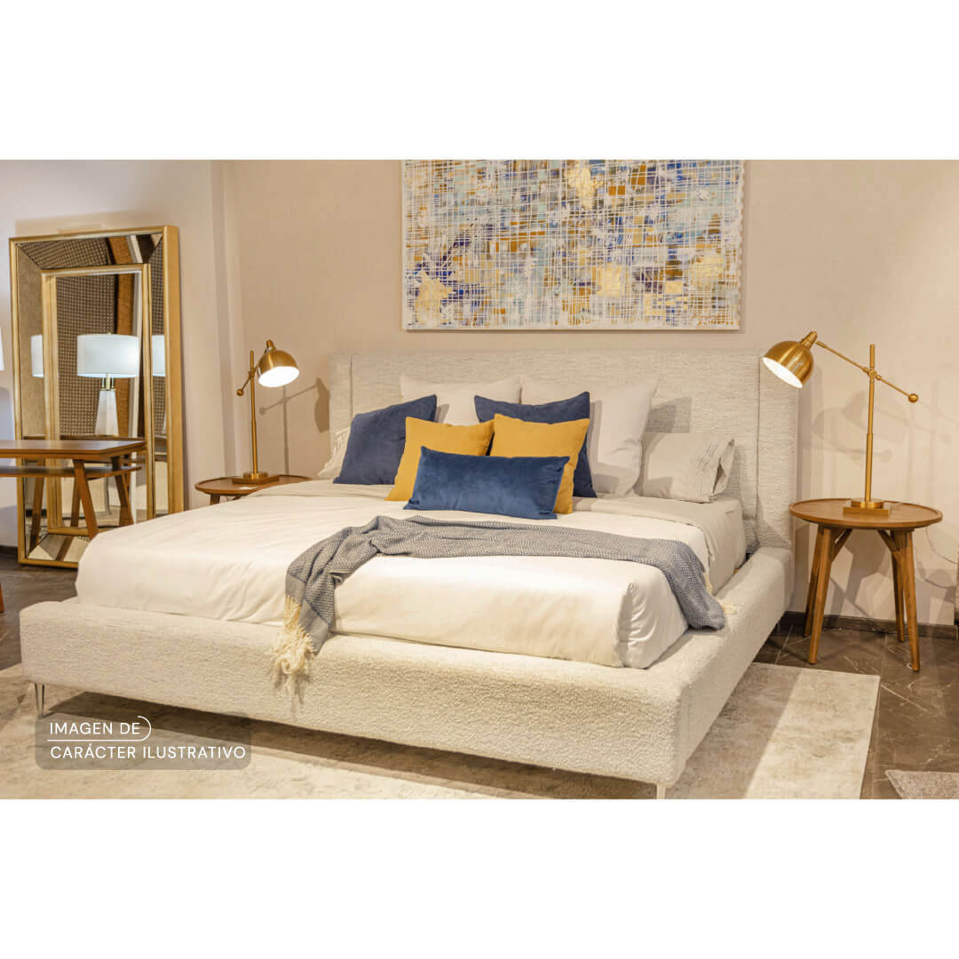 Base de Cama Queen Size Cosmopolitan Merino Cotton | CREATA Muebles