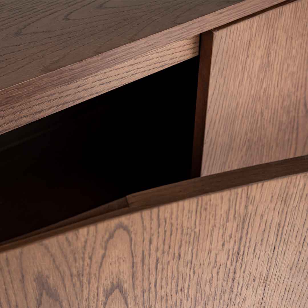 Bufeteras Comedor - Bufetera Salermo Encino Laca Bellota | CREATA Muebles