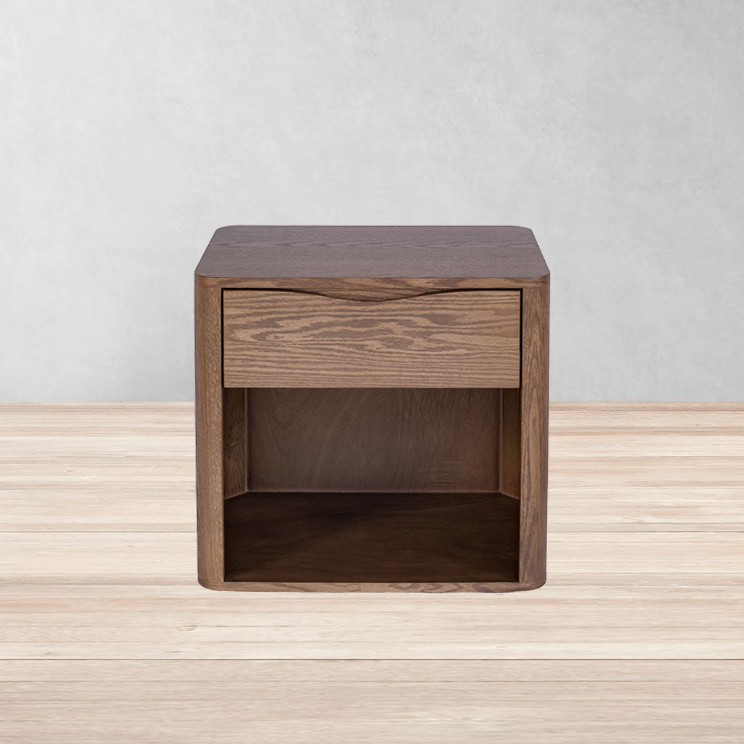 buros precio - Buró Salermo 1 Cajón Encino Laca Bellota - con Fondo| CREATA Muebles