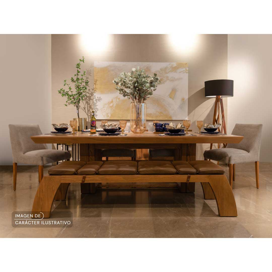 Mesa Comedor Precio - Mesa Corcega Encino Laca Bellota 240x120 | CREATA Muebles