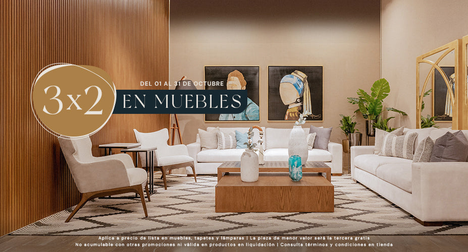 Mueblería Cancún - Forniture Near Me - Promoción 3x2 Octubre 2024| CREATA Muebles 