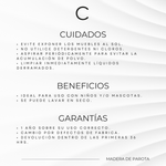 Usos Cava Kein con luz en Parota | CREATA MUEBLES