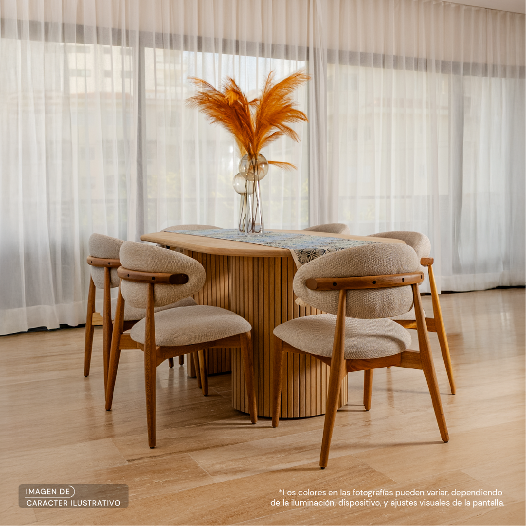 Set Mesa de comedor New York RM | CREATA MUEBLES