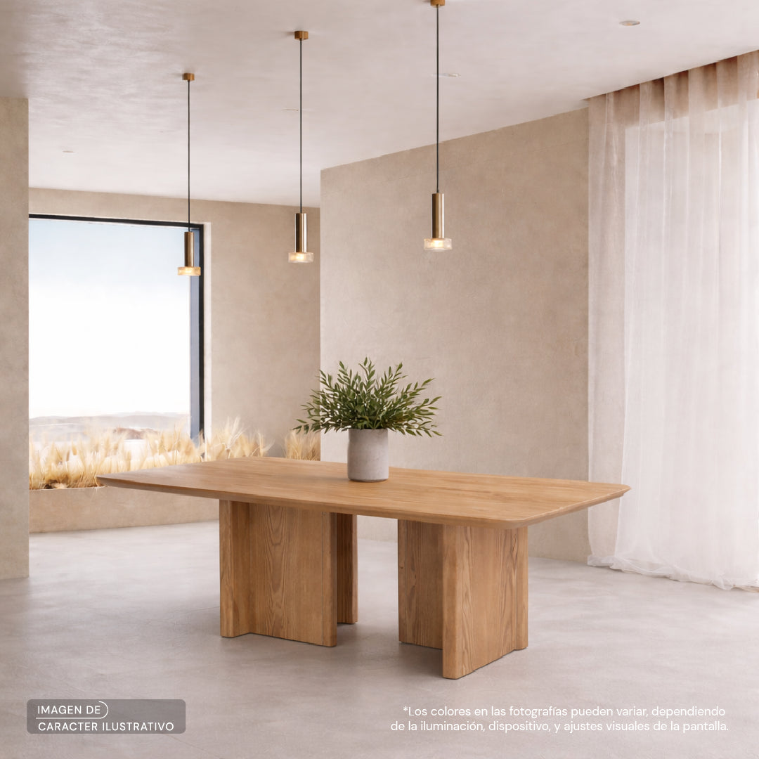 Set Mesa de comedor Valencia Tacuba | CREATA MUEBLES