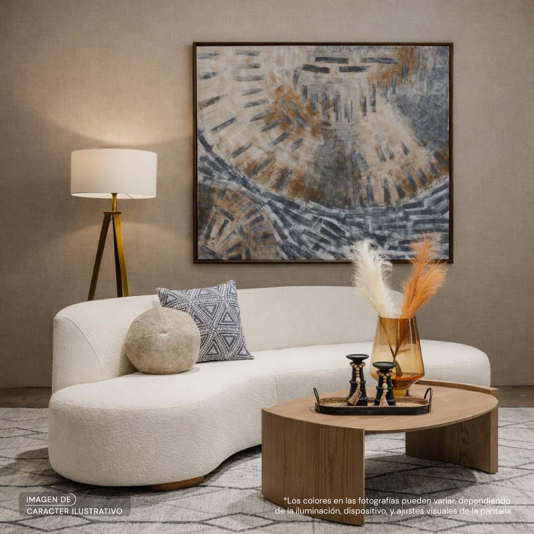 Set Sofá Portella Tessa Vainilla | CREATA MUEBLES