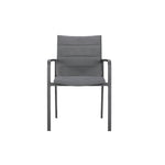 Sillas Terraza - Silla Santa Mónica Dark grey - Frente | CREATA Muebles