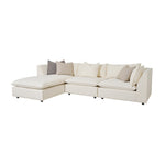 Sillon L - Esquinero Melody Niza Snow | CREATA Muebles