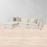 Sillon L - Esquinero Melody Niza Snow | CREATA Muebles