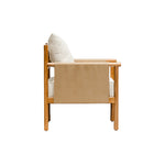 Sillón Madera - Sillón Owen Baja Tusk Perfil | CREATA Muebles 