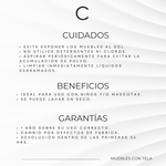 Usos Banco Pessio Distraction Natural con patas de teca | CREATA MUEBLES